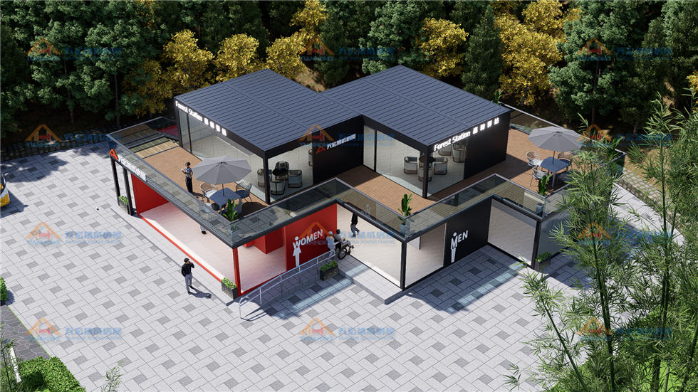 景區集裝箱服務中心綜合集裝箱游客中心